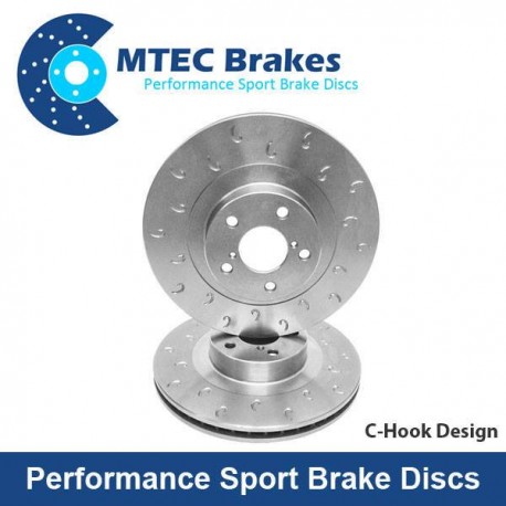 Brake discs MTEC performance 326 mm, front axle Sti 2.0 01-05