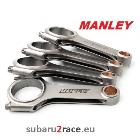 Manley "H" Beam connecting rods , Subaru Impreza, Forester, Legacy-engines EJ20 / EJ25 1995-2018