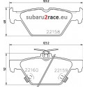 Tarcze hamulcowe Brembo tył-Subaru Outback