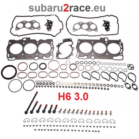 Full engine gasket set H6 180 kW-Subaru Legacy, Outback, Tribeca